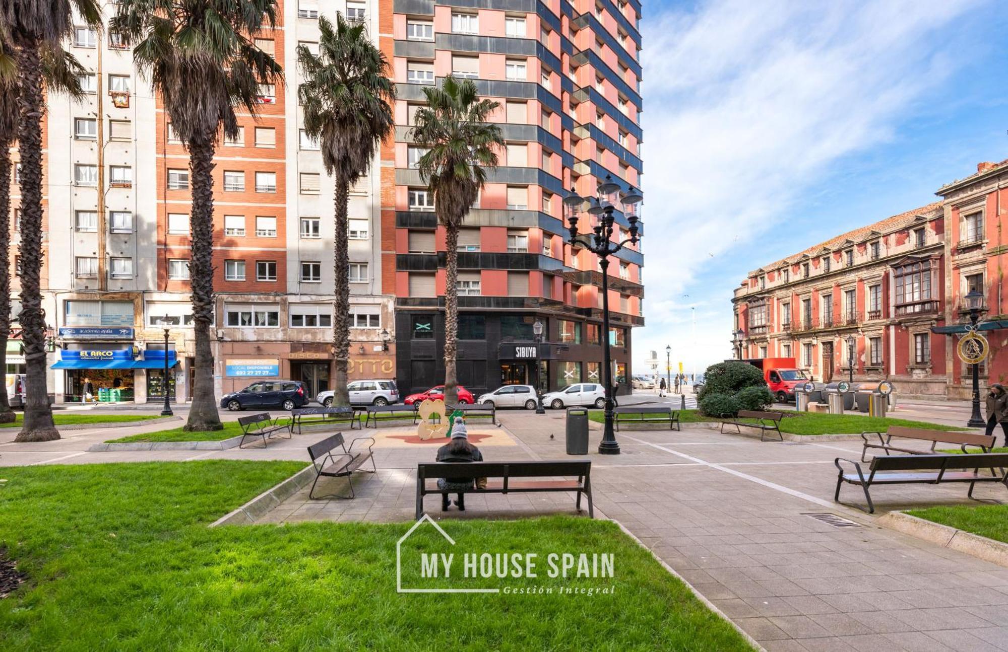 Myhousespain - Radiante Piso Junto A La Playa Gijon Exterior photo